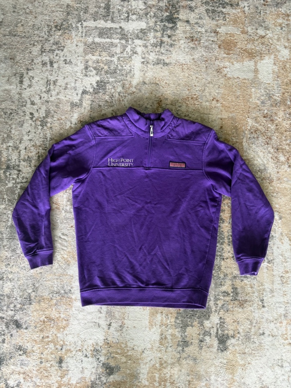 Vineyard Vines High Point University Quarter Zip Small Unisex